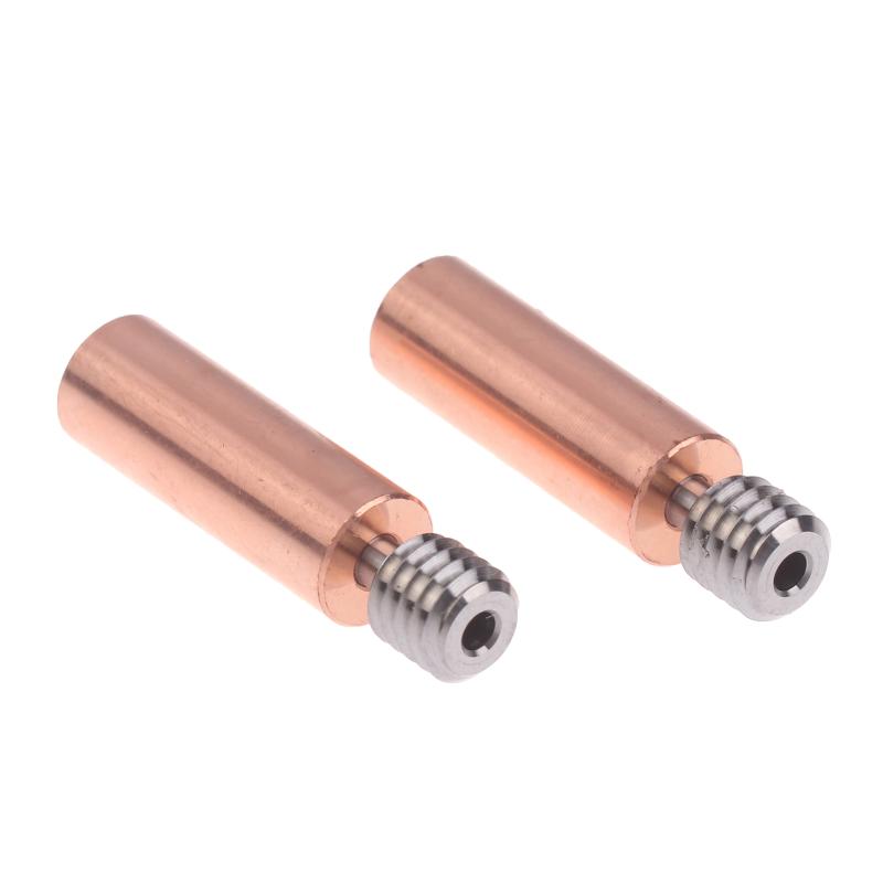 Copper Plating Heatbreak Tube for Ender 3 and CR10 3D Printer Accessories Boosting Hotend Life for Printing Tasks