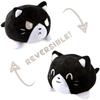 18Cm Reversible Plush Flip Toys Animal Cat Unicorn Panda Double-Sided Angry Reversible Happy Doll Shine Soft Cute Children Gifts