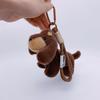 15cm Corea Popular Dibujos Animados Perro Salchicha Llavero Muñeco de Peluche Colgante para Bolso Mini Muñeco Perro Relleno Suave Colgante para Mochila Regalo para Niña Mujer