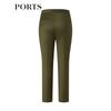 PORTS Women's Mid-Cuff Wool Blend Trousers