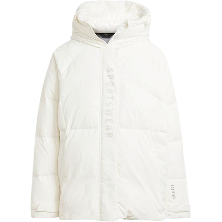 (WMNS) adidas COLD.RDY Down Coat Asia Sizing White Women s JM4618 M