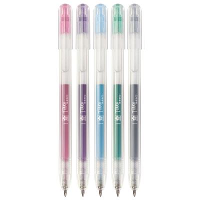 Sakura Ballpoint Ballsign Tiara Set A Cray-Pas Water-Based Pen, Knock, 5-Color GBRA208T-5A