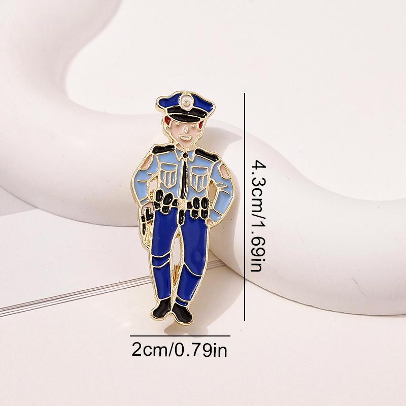 1 Stück Stoffzubehör Festivals Lehrer Krankenschwestern Polizist Geschenke für Freunde in verschiedenen Berufen Unisex