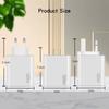 120W PD 5 Port USB Charger Fast Charging QC3.0 USB C Type C Mobile Phone Charger For iPhone  Samsung Xiaomi Quick Charge