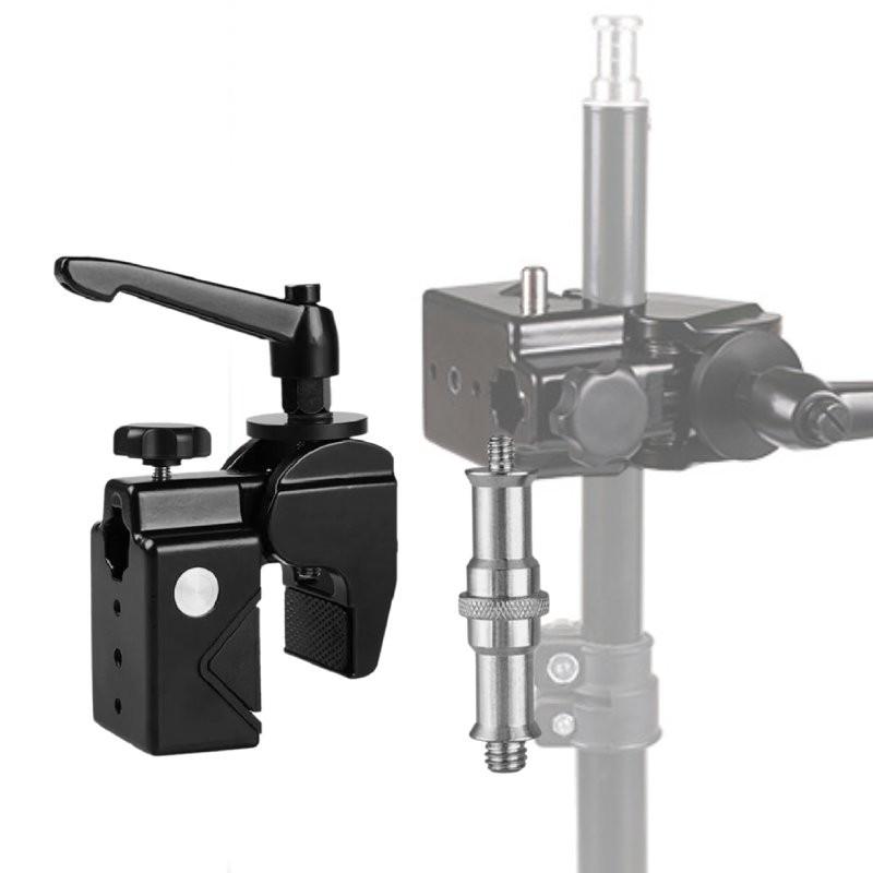 Multifunctional Cl-22 Camera Fixing Clamp With Secure Grip And Lightweight Aluminum Design