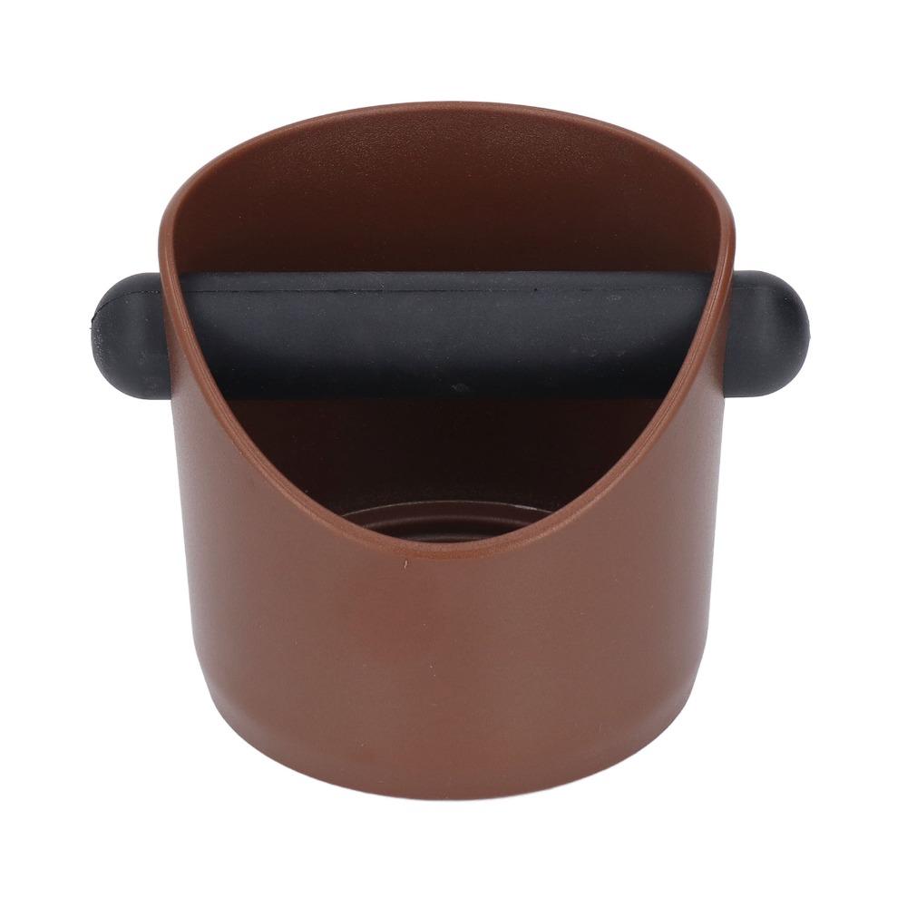 Large Opening Coffee Grind Dump Bin Shock Absorbent Espresso Knock Box Coffee Bar Use