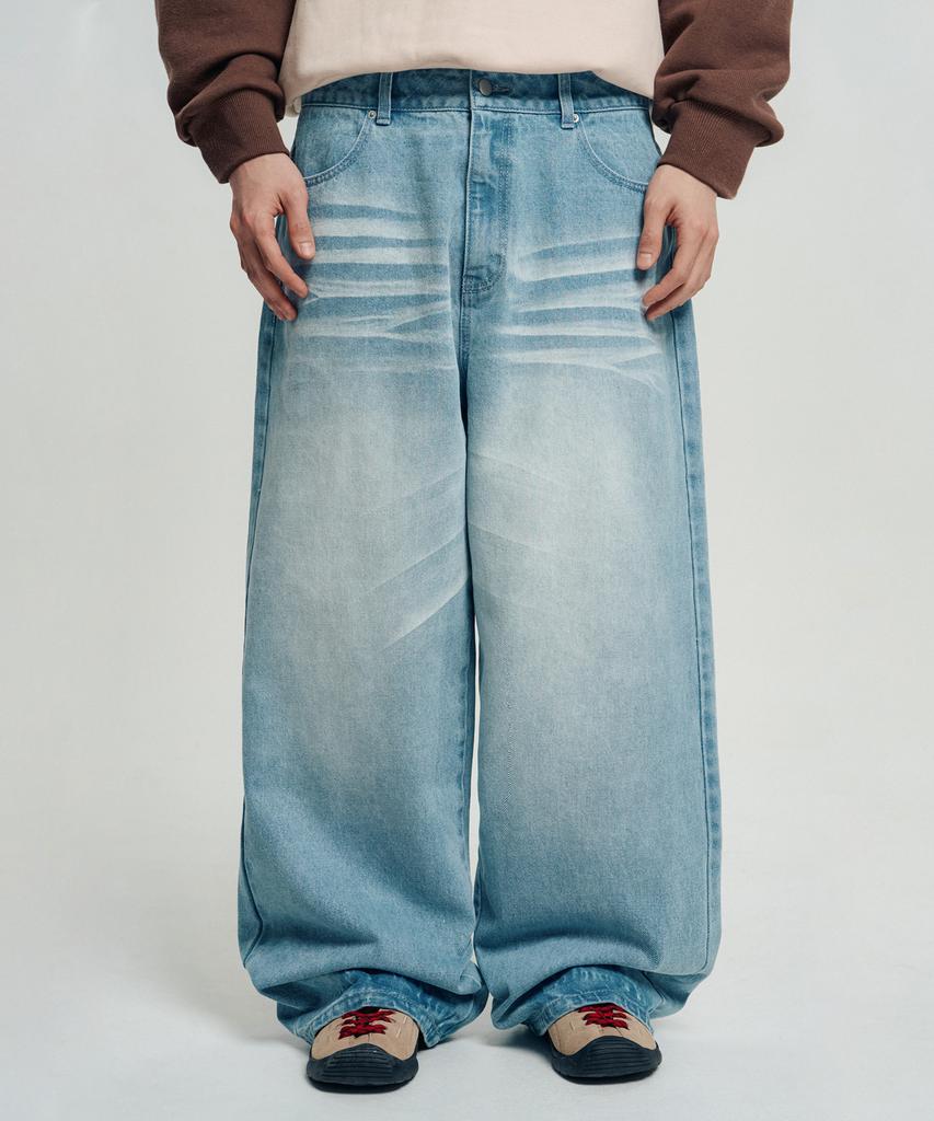 VENHIT Route 96 Wide Denim Pants