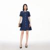 VEROMODA Women's Sleeveless A-Line Denim Mini Dress