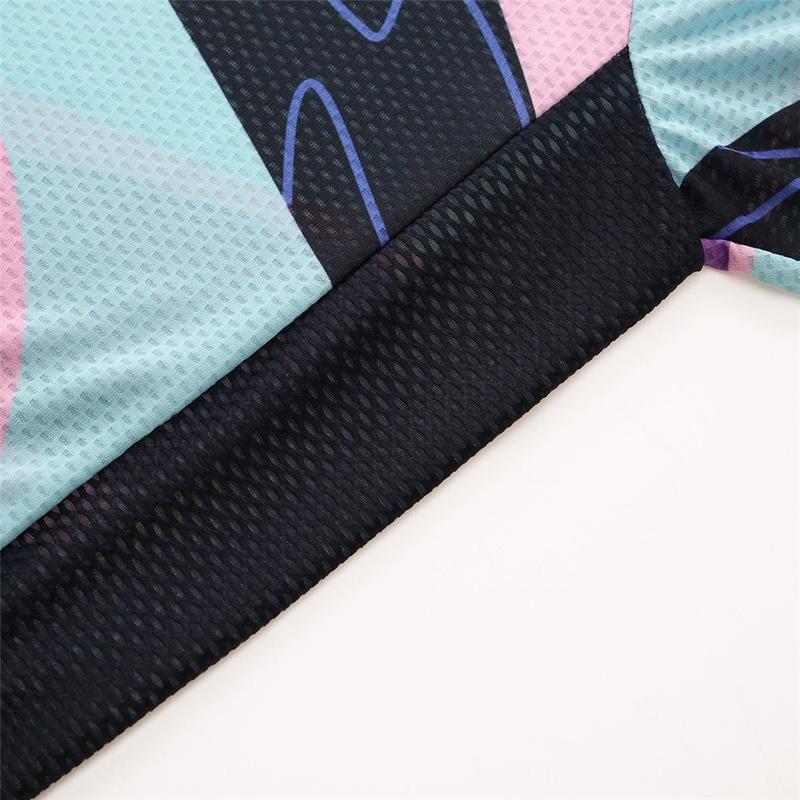 Summer Short Riding Bicycle Cycling Clothing Set Men Sport Jerseys Suits White Bib Pants Bicycle Clothes