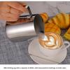 Milk Frothing Pitcher with Measurement Scale 350ml/500ml Coffee Latte Art Jug Creamer Cup for Espresso Cappuccino Barista Tools
