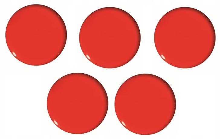 MAGNESY DO TABLIC 30MM/5 CZERWONE 5361