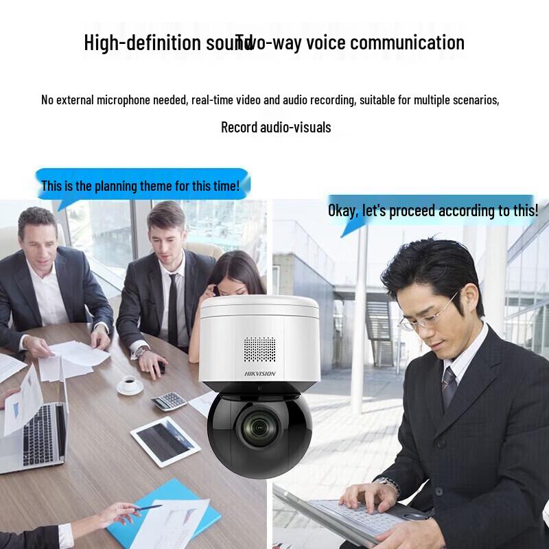 Hikvision 4MP Outdoor PTZ Camera with IR Night Vision CN plug (adapter included)