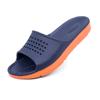 2024 Non-slip Water Leaky Slippers Plus Size 49 50 Men Bathroom Slippers Home Slipper Beach Lightweight Comfortable Soft Sole Slides