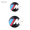 2026 Hot 4Pcs 56mm 65mm Car M Logo Style Hub Center Cover Sticker Accessories For BMW M Power M3 M4 M5 X3 X5 E34 E65 E39 E60 G80 G82 G83 E6