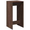 VidaXL Bar Table Brown Oak 51x50x103.5 Cm Engineered Wood 854424