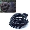 Mushroom Head Hollow Hair Out Women Barrettes Claw Crab Black Hair Clip Clips