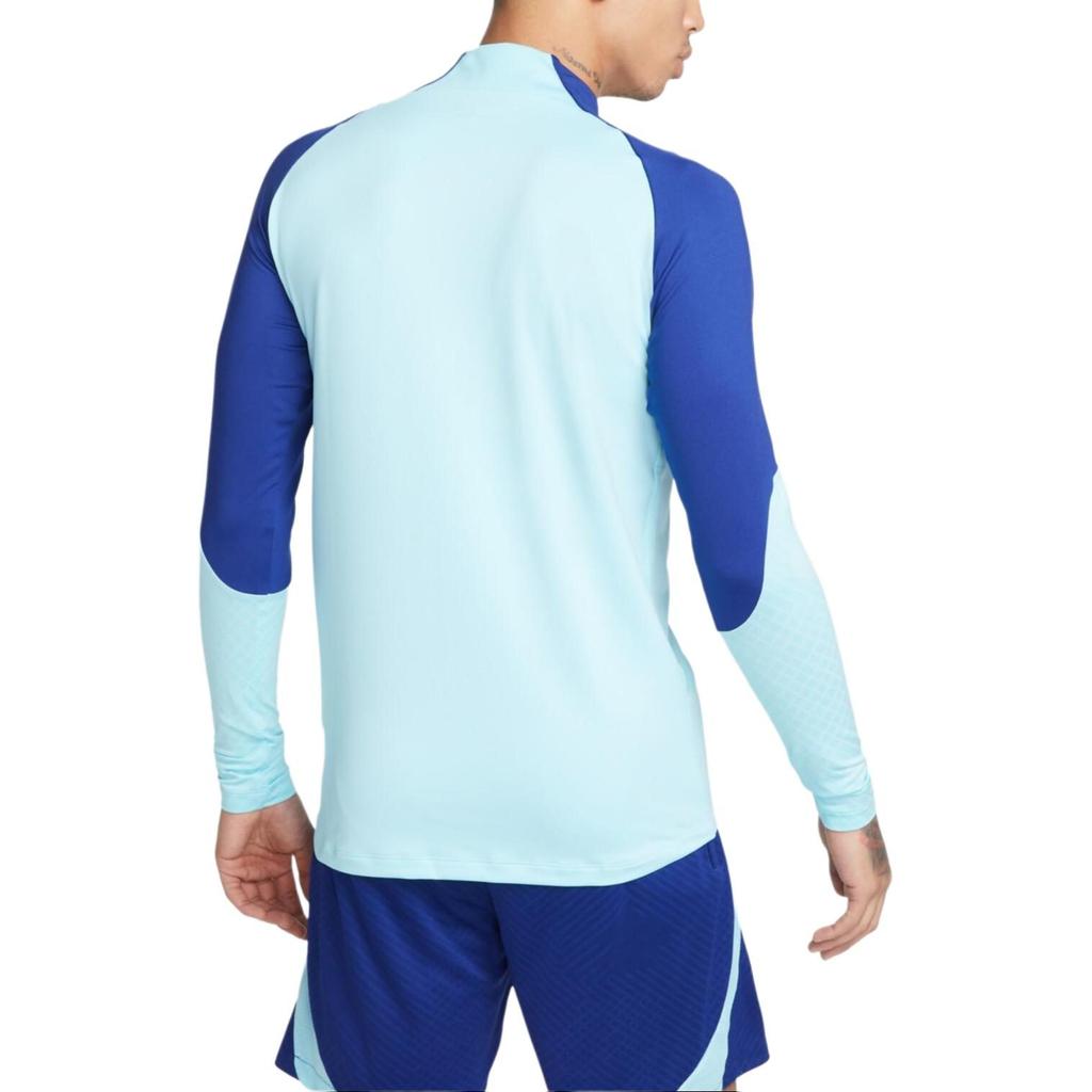 Nike Voetbalshirts Heren Blauw Normaal Rechtvallend DM2453-482