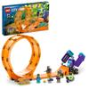 LEGO City Chimpanzee Giant Slalom Stunt 60338, a Toy Block Gift for Boys and Girls Ages 7 and Up.