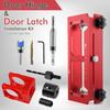 Aluminum Zinc Zinc Alloy Mortising Locator Jig Adjustable Mortise Guide Hinge Installation Kit  Hole Drilling