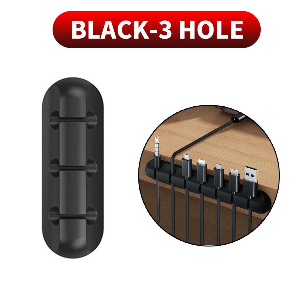 

Органайзер для кабелей, силиконовый держатель для USB-кабелей, клипсы для организации, самоклеящийся, для мыши, клавиатуры, гарнитуры, для iPhone, Huawei