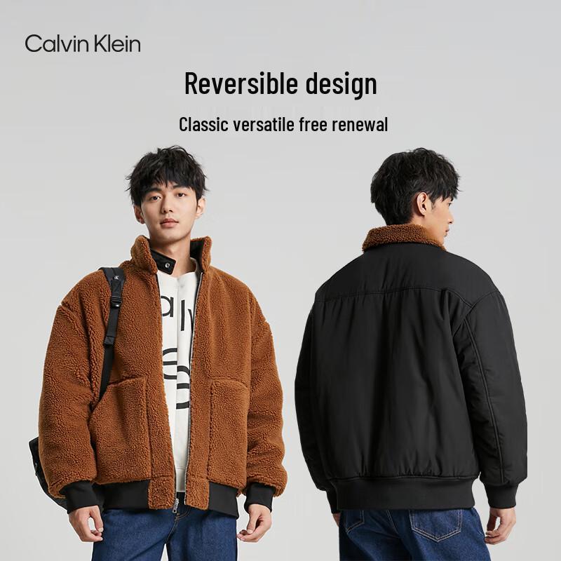 

Calvin Klein Jeans Men s Reversible Fleece-Lined Padded Jacket S