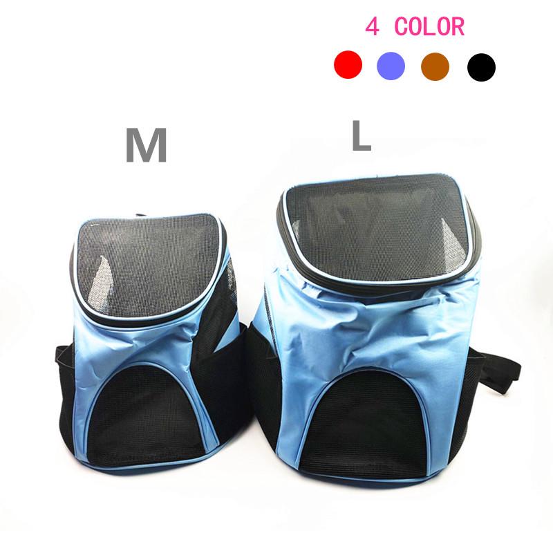 Mochila Respirável para Cão Pequeno - Oxford Mesh Ombro Duplo Bolsa Teddy