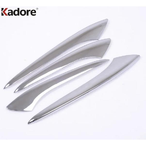 For Nissan Versa Sedan 2012 2013 2014 2015 Chrome Car ide Inner Door Armrest Handle Cover Trims Interior Molding Accessories