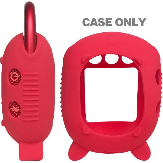 JCHPINE Silicone Cover Case for JBL Clip 4 Portable Bluetooth Speaker, Protective Carrying Case for JBL Clip 4 Portable Bluetooth Speaker Stand Up