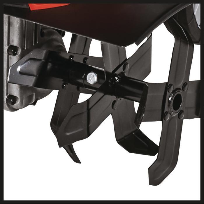 Einhell Motobineuse électrique GC-RT 1545 M (1500W, débrayage anti-surcharge, guidon repliable, fraises de binage robustes)