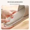 Four Seasons Cotton Linen Indoor Slippers - Thick-Soled, Unisex and Comfortable for Spring, Summer, and Autumn.