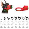 Durable Dog Nylon Muzzle Adjustable Breathable Mouth Muzzle for Dogs Anti Biting Chewing Dog Mouth Mask Pet Training Accessories