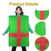 Christmas Gift Box Costume Creative Holiday Accessories for Party