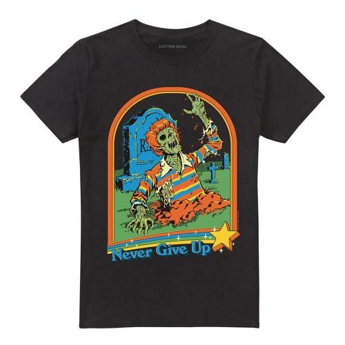 Steven Rhodes Unisex Adult Never Give Up T-Shirt