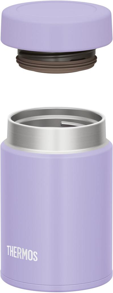Thermos Vacuum Insulated Soup Jar, 200ml, Purple (JBZ-201 PL) [Small Capacity Model]
