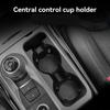TPE Cup Holder Insert Protector for Select Model SUVs Featuring Antislip Surfaces Easy Cleaning Maintenance