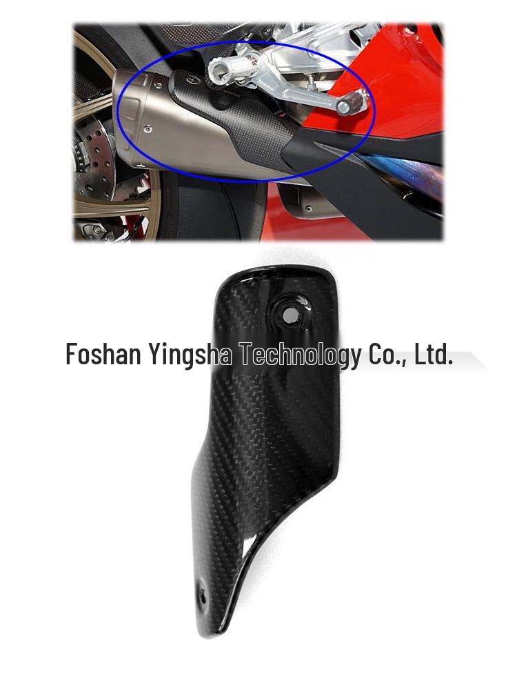 Ducati Panigale V4/V4S/V4R Hitzeschutzabdeckung aus Kohlefaser (18+)