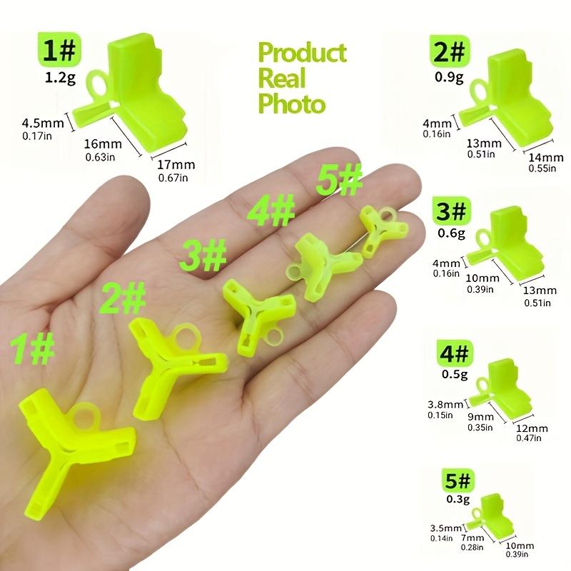 100 Pcs Safety Mask Fishhook Hat Fishing Hooks Covers Lures Protector Treble Polypropylene Cap Anti Scratch Bonnet