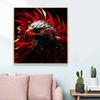 New Arrival 5D DIY Full Circle Diamond Painting "Red Flying Eagle" Embroidery Cross Stitch Home Decor Gift