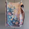 Autumnwinter Luxury Warm Scarf For Women Tassel Shawl Imitation Cashmere Pashmina Warps New Length Coldproof Floral Blanket