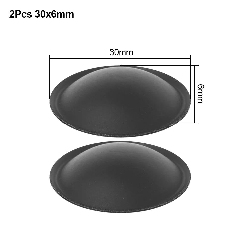 1Pcs Durable 30-150mm Speaker Dust Cap Woofer Black Cone Cover PP Matte Audio Speaker Protector Speaker Accessories