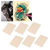 20 Sheet Practice Skin Silicone Double Side Fake Skin for Microblading Eyebrows Lips S