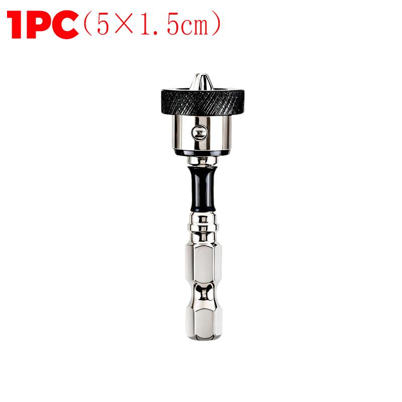 1/10x Magnetic Positioning Screwdriver Bits Detachable Drywall Screw Bits Screwdriver Magnet Collar Hex Shank Drywall Screw Tool