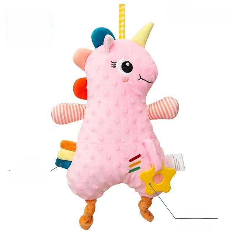 Plush Baby Sleep Toy With Animal Characters For Infant Nap Comfort