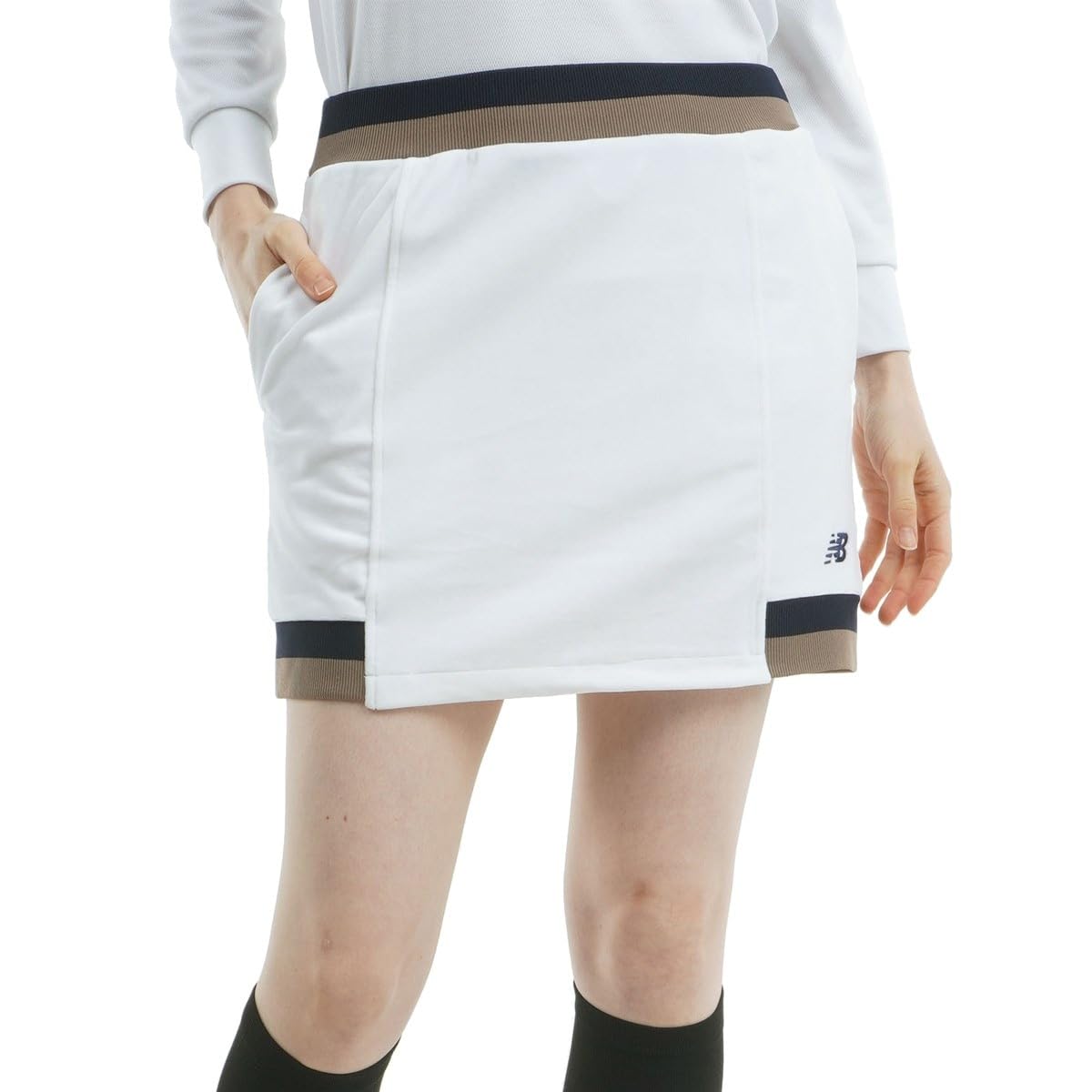 

Golf Velor Skirt for 0 [New Balance] (Stretchy/Suitable setup) / Women s / 012-4234510 030_White [S]