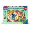 Puzzles 3 X 49 Pieces Ravensburger Aloha Disney Stitch