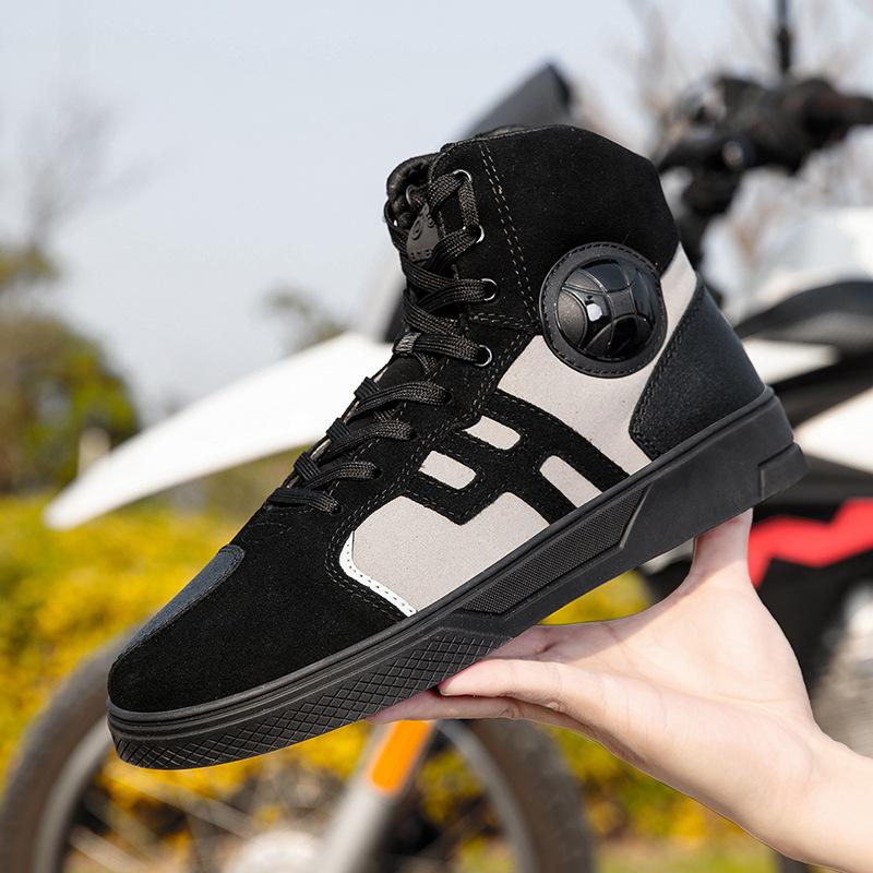 

Motorcycle Modified Riding Pants Genuine Leather Mens Off-Road Motorcycle Pants Racing Short Pants Four Seasons Travel Equipment 42 темно-серого