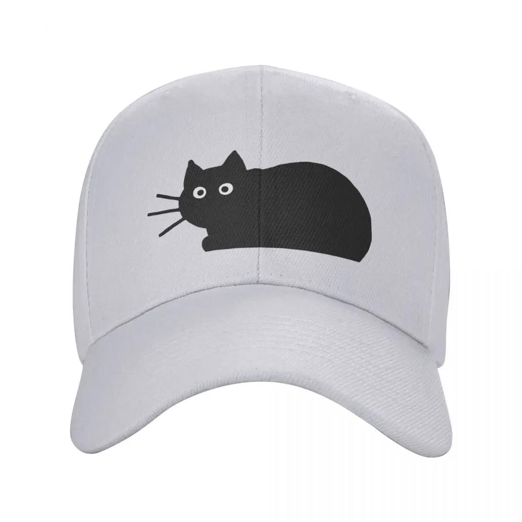 Custom Black Cat Baseball Cap Sports Women Unisexs Adjustable Dad Hat Autumn Snapback Hats