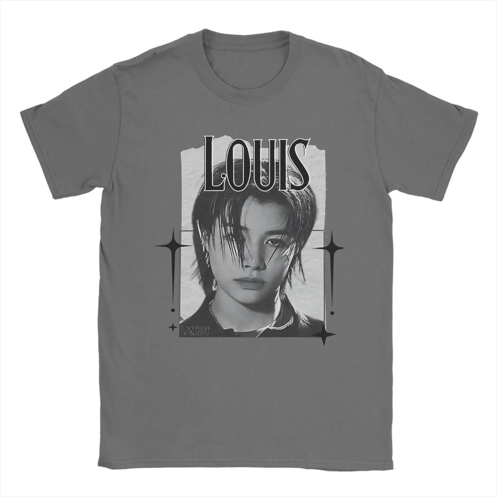 2026 Unikátní Lngshot Louis Rising Tričko Unisex Kulatý výstřih Bavlněná trička Krátký rukáv Trička Nadměrné velikosti Oblečení