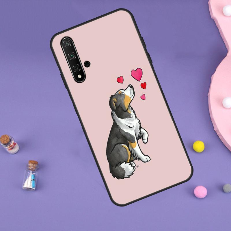 Border Collie Dog For Huawei Nova Y61 Y60 Y70 Y72 Y73 Y90 Y91 9 10 SE 7i 8i 11i 12i P30 P40 Lite P60 Pro Case
