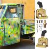 Set Serrature Maniglie Per Porta Carrello Elevatore / Trattore Serrature Porta Caricatore Ferramenta Porta Metallica Sostituzione Maniglie Porta di Sicurezza